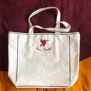 Henri Bendel Canvas Tote